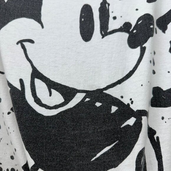 VTG Disney Originals Mickey Mouse Splatter AOP USA Made T Shirt Adult Onesize - Picture 6 of 9